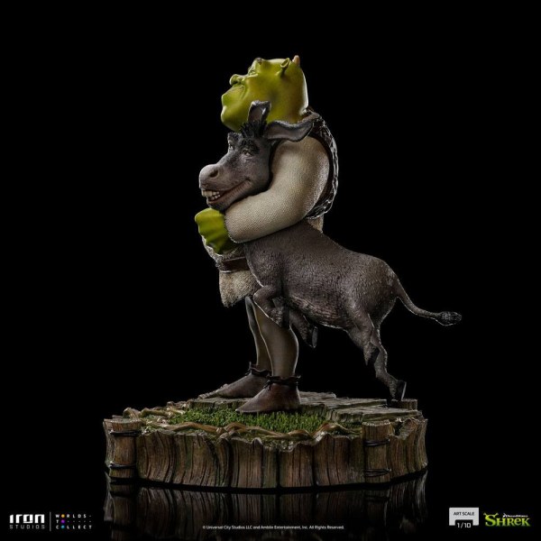 Shrek, Ciuchino e L'omino di pan di zenzero Deluxe Art Scale - Dreamworks