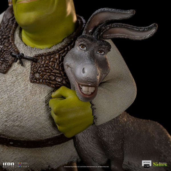 Shrek, Ciuchino e L'omino di pan di zenzero Deluxe Art Scale - Dreamworks