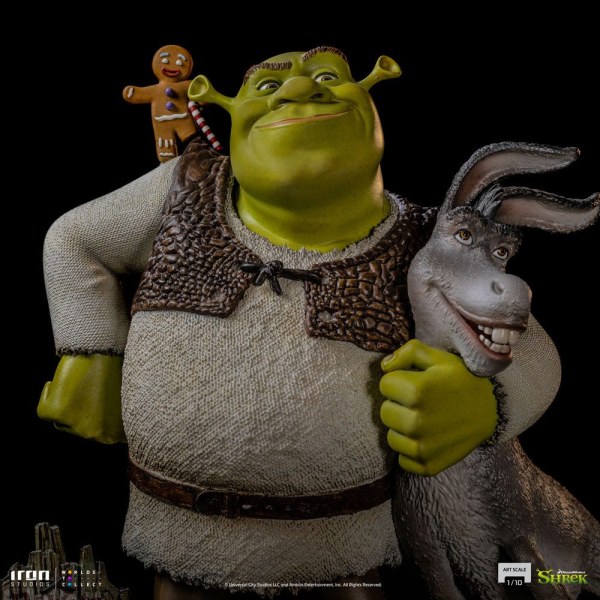 Shrek, Ciuchino e L'omino di pan di zenzero Deluxe Art Scale - Dreamworks
