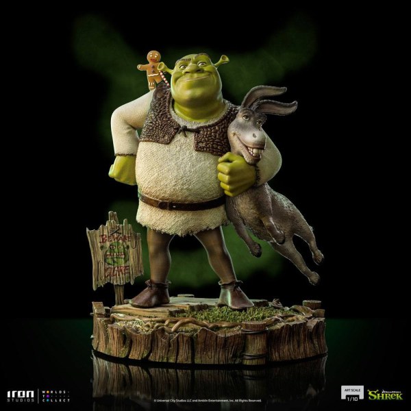 Shrek, Ciuchino e L'omino di pan di zenzero Deluxe Art Scale - Dreamworks