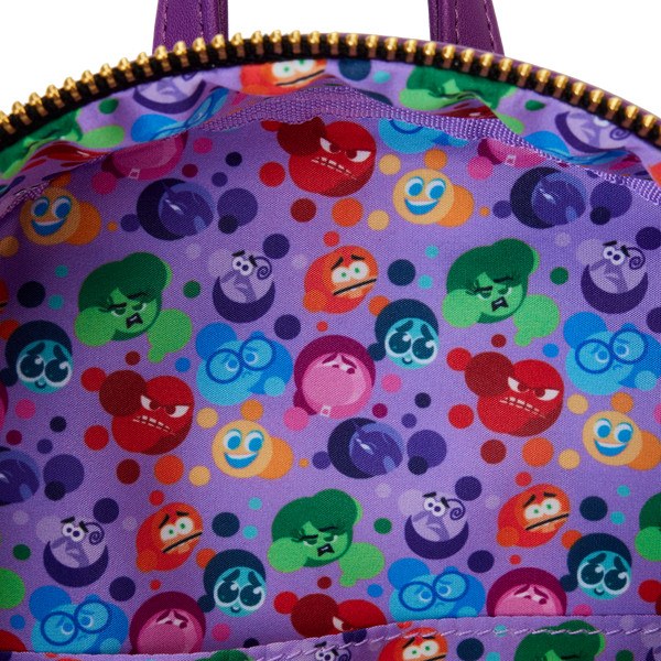 MINI ZAINO INSIDE OUT CORE MEMORIES - DISNEY LOUNGEFLY