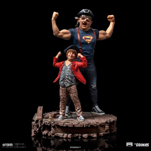 Bradipo e Chunk Art Scale - I Goonies