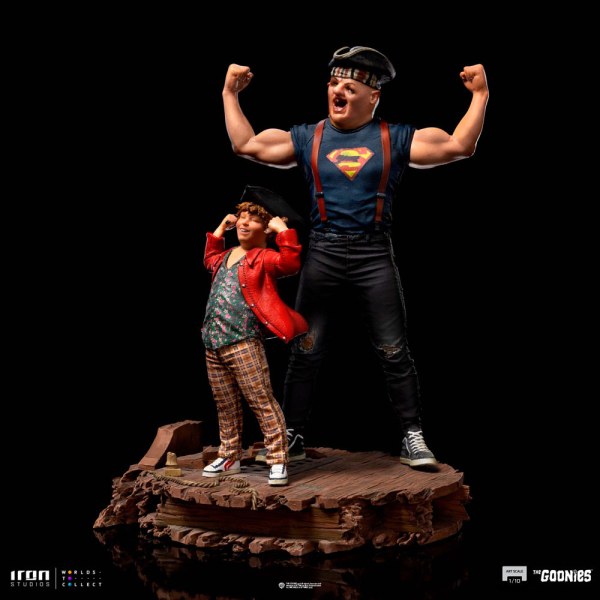 Bradipo e Chunk Art Scale - I Goonies