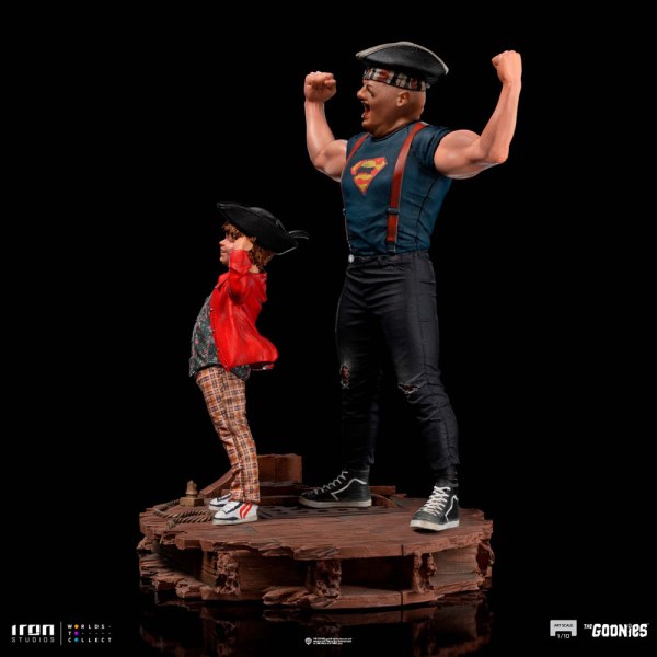 Bradipo e Chunk Art Scale - I Goonies
