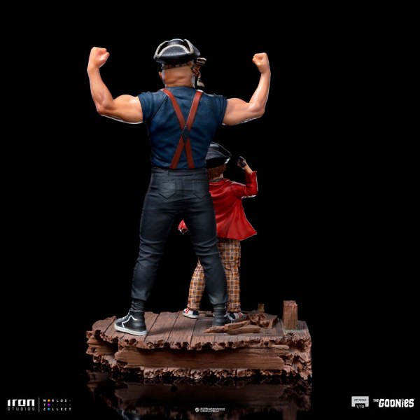 Bradipo e Chunk Art Scale - I Goonies
