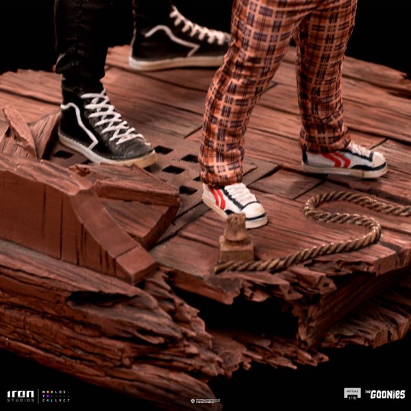 Bradipo e Chunk Art Scale - I Goonies