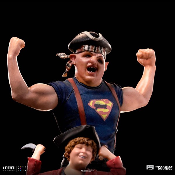 Bradipo e Chunk Art Scale - I Goonies