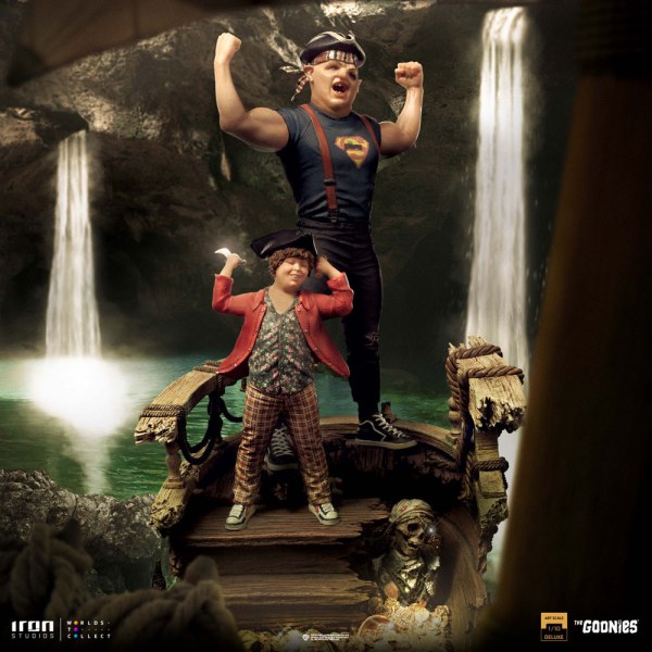 Sloth and Chunk Deluxe Art Scale - I Goonies