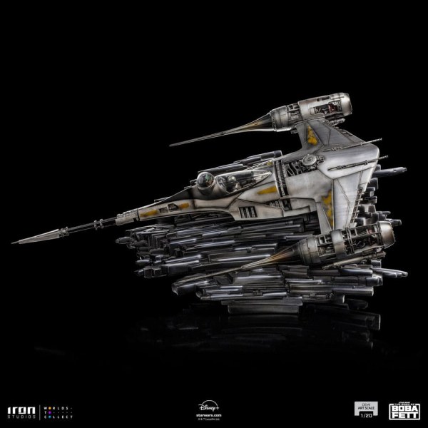 N-1 Starfighter di Mando Art Scale - Il libro di Boba Fett