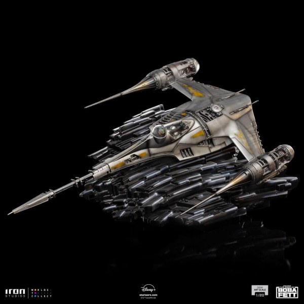 N-1 Starfighter di Mando Art Scale - Il libro di Boba Fett