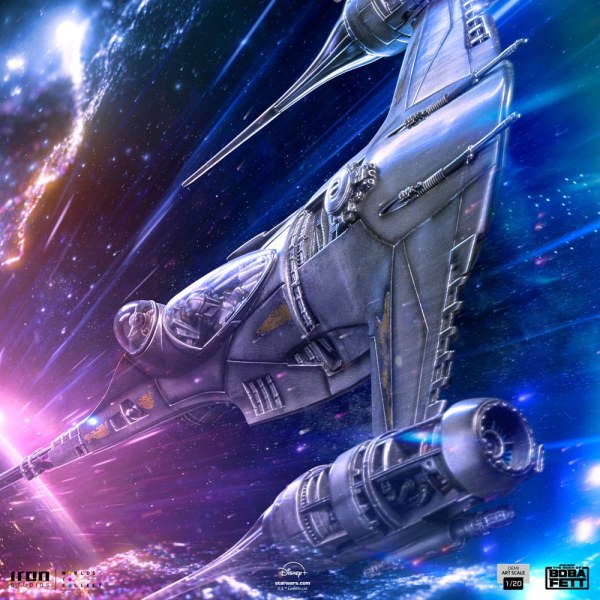 N-1 Starfighter di Mando Art Scale - Il libro di Boba Fett