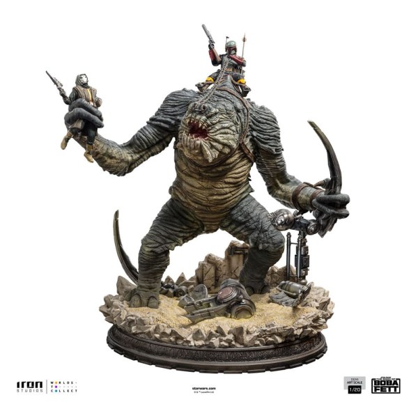 Boba Fett & Rancor Demi Art Scale - Il libro di Boba Fett