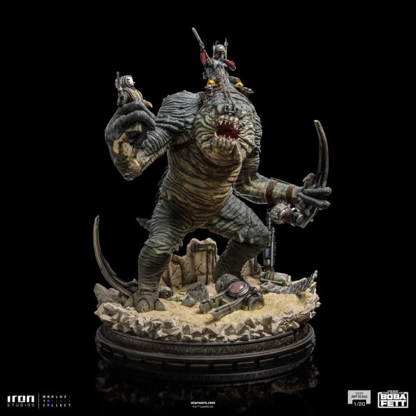 Boba Fett & Rancor Demi Art Scale - Il libro di Boba Fett