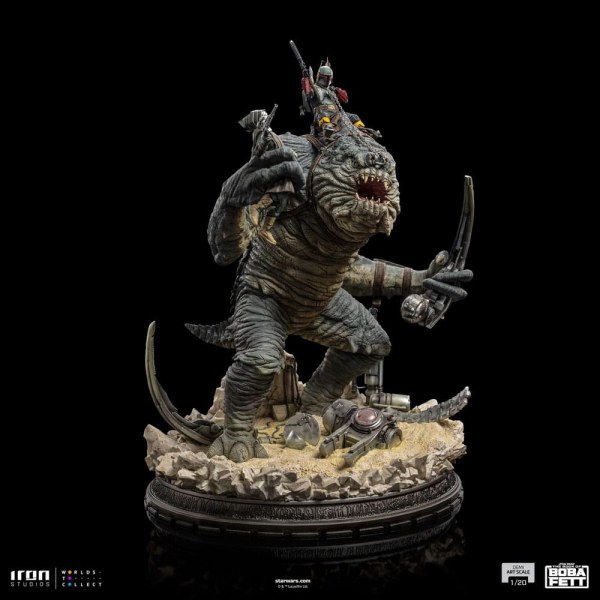 Boba Fett & Rancor Demi Art Scale - Il libro di Boba Fett