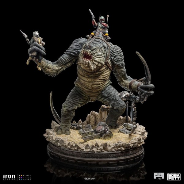 Boba Fett & Rancor Demi Art Scale - Il libro di Boba Fett
