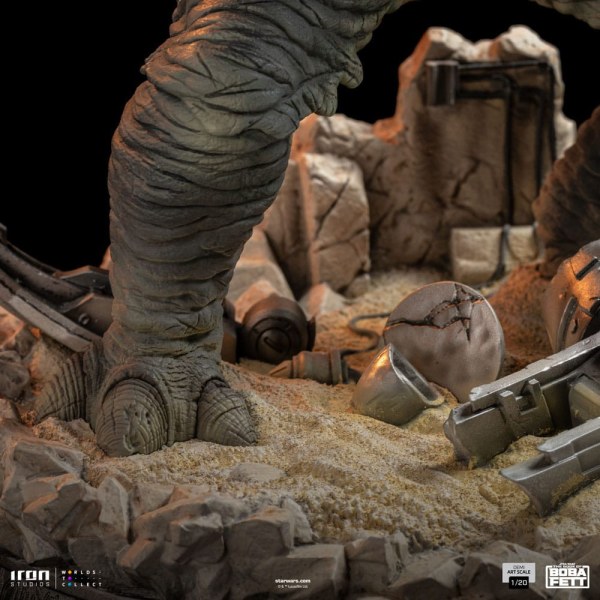 Boba Fett & Rancor Demi Art Scale - Il libro di Boba Fett