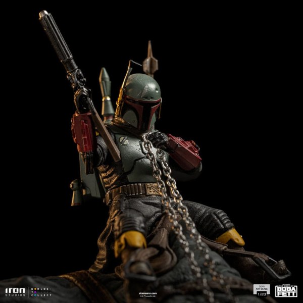 Boba Fett & Rancor Demi Art Scale - Il libro di Boba Fett