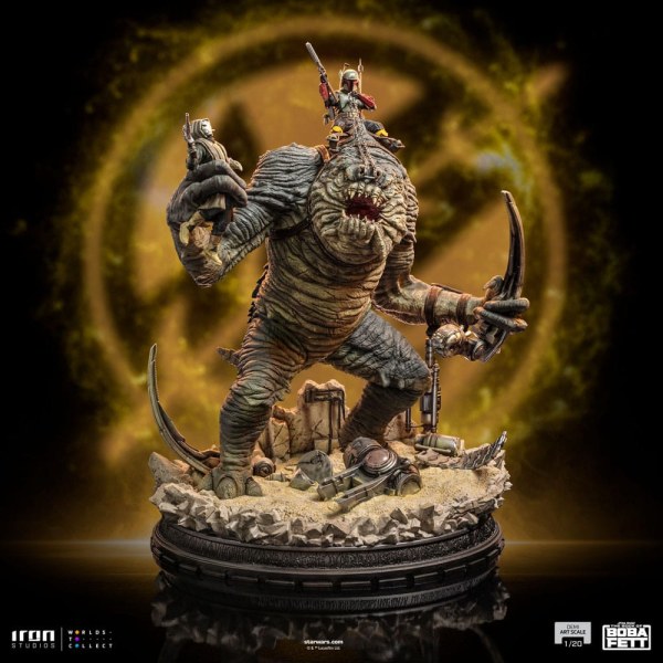 Boba Fett & Rancor Demi Art Scale - Il libro di Boba Fett