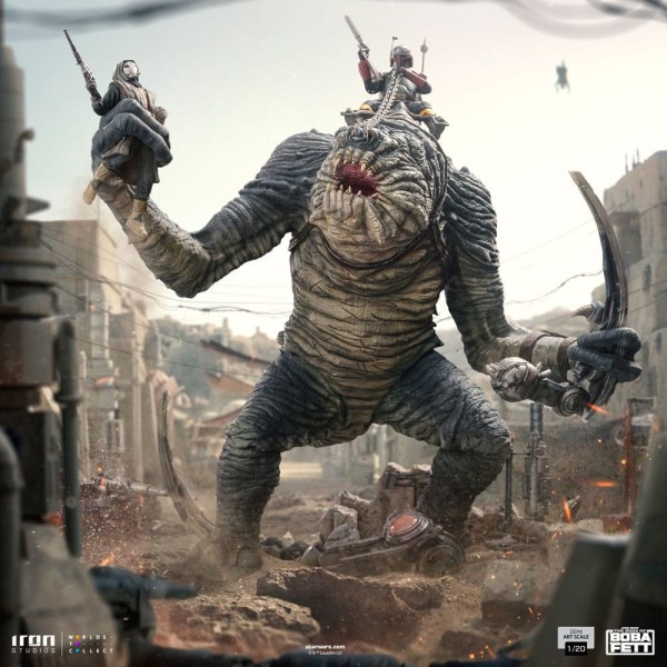 Boba Fett & Rancor Demi Art Scale - Il libro di Boba Fett