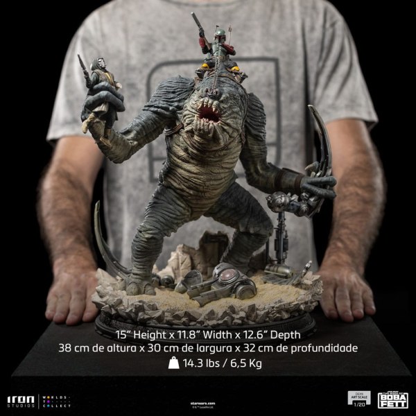Boba Fett & Rancor Demi Art Scale - Il libro di Boba Fett