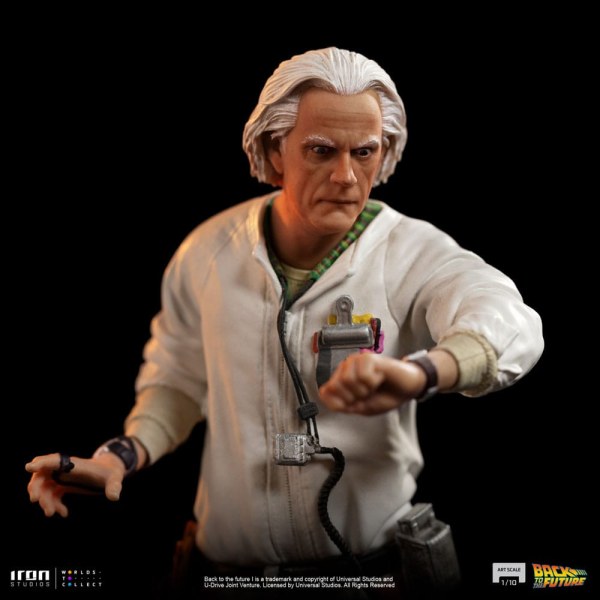 Dottore Brown Art Scale - Ritorno al futuro