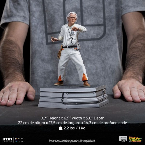 Dottore Brown Art Scale - Ritorno al futuro