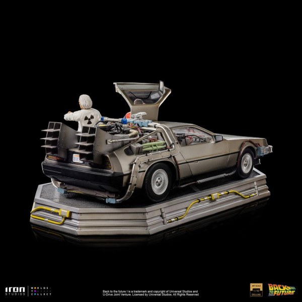 DeLorean Set completo Art Scale - Ritorno al futuro