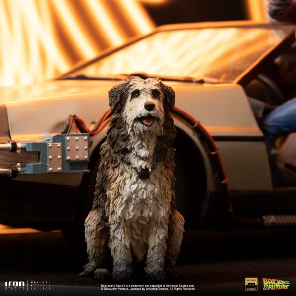 DeLorean Set completo Art Scale - Ritorno al futuro