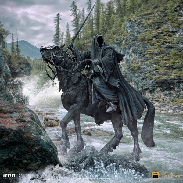 Nazgul su cavallo Deluxe Art Scale - Il Signore degli Anelli