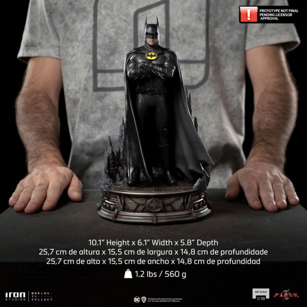 DC Comics The Flash Movie statuette 1/10 Art Scale Batman 23 cm