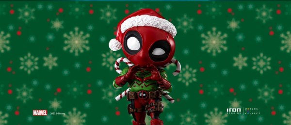 DEADPOOL CHRISTMAS VERSION ART SCALE - X-MEN