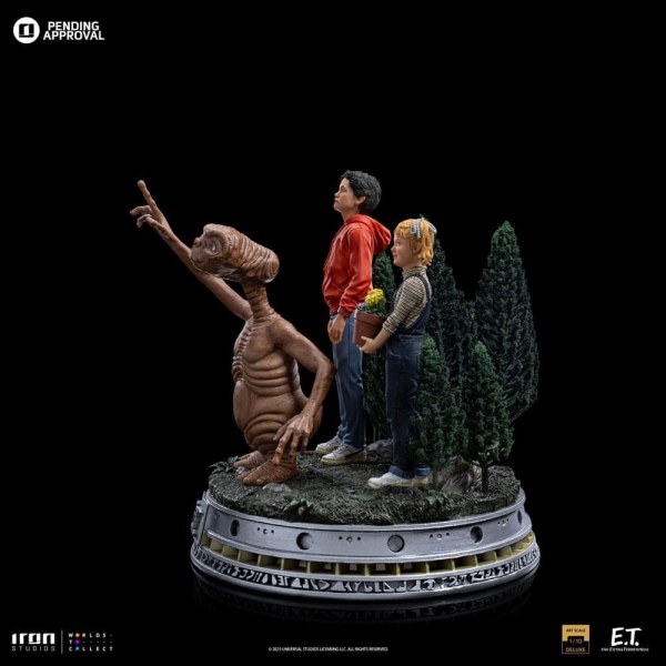 E.T. ELLIOT AND GERTIE ART SCALE - E.T. L'EXTRA-TERRESTRE
