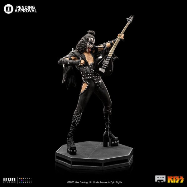 GENE SIMONS ART SCALE LIMITED EDITION - KISS