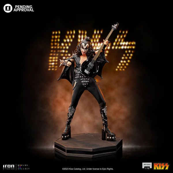 GENE SIMONS ART SCALE LIMITED EDITION - KISS