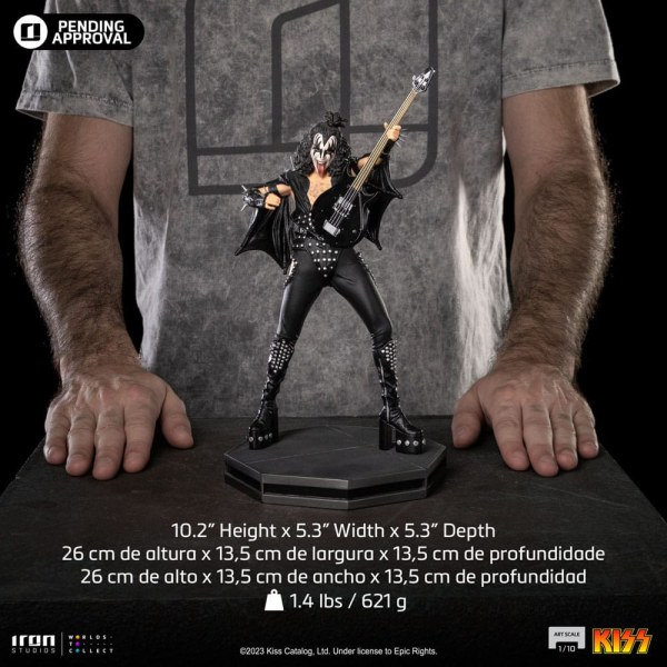 GENE SIMONS ART SCALE LIMITED EDITION - KISS