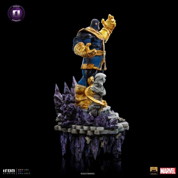 THANOS ART SCALE DELUXE - MARVEL INFINITY GAUNLET DIORAMA