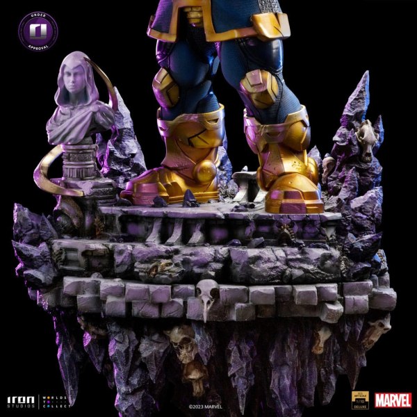THANOS ART SCALE DELUXE - MARVEL INFINITY GAUNLET DIORAMA