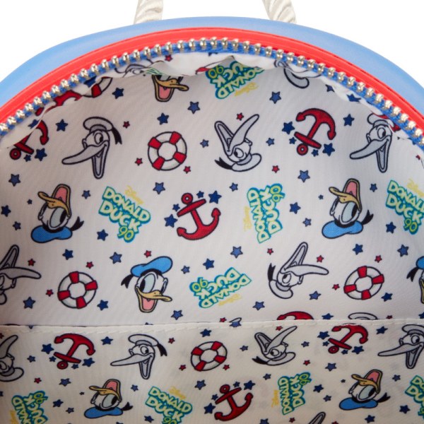 Mini zaino Lenticolare Paperino 90° Anniversario - DISNEY LOUNGEFLY