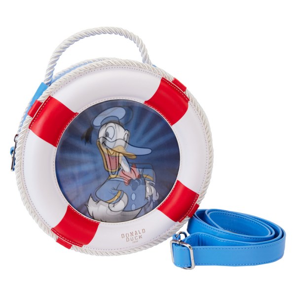 Sac Bandoulière Lenticolare 90° anniversario di Paperino - DISNEY LOUNGEFLY