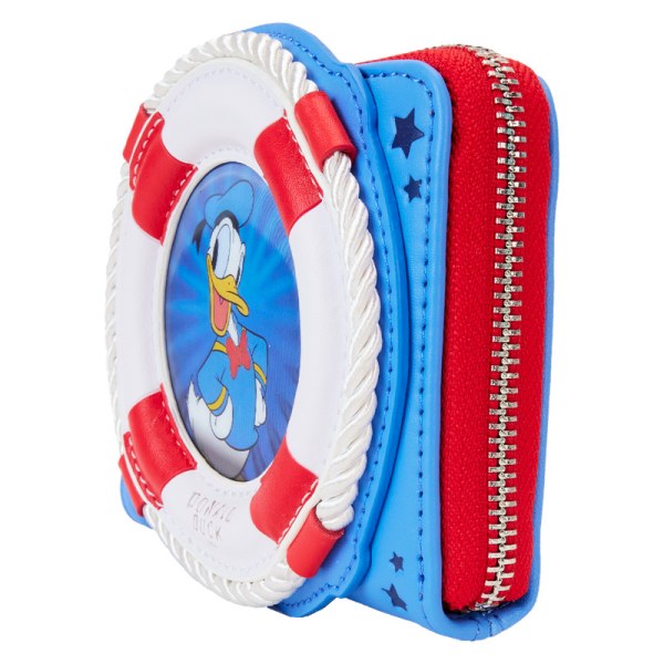 Zip Lenticolare cerniera attorno al 90° anniversario di Paperino - DISNEY LOUNGEFLY