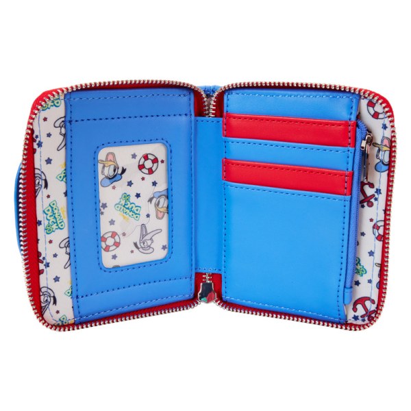 Zip Lenticolare cerniera attorno al 90° anniversario di Paperino - DISNEY LOUNGEFLY