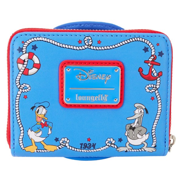 Zip Lenticolare cerniera attorno al 90° anniversario di Paperino - DISNEY LOUNGEFLY