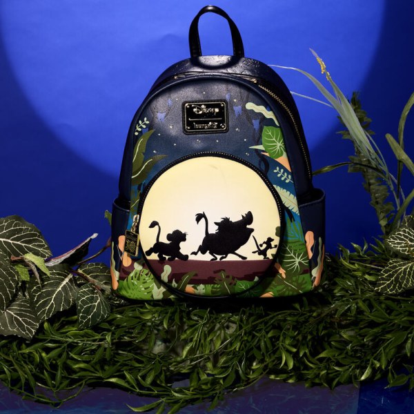 Mini zaino Hakuna Matata Silhouette Il Re Leone 30° Anniversario - DISNEY LOUNGEFLY