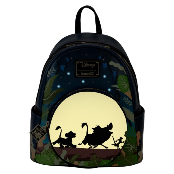 Mini zaino Hakuna Matata Silhouette Il Re Leone 30° Anniversario - DISNEY LOUNGEFLY