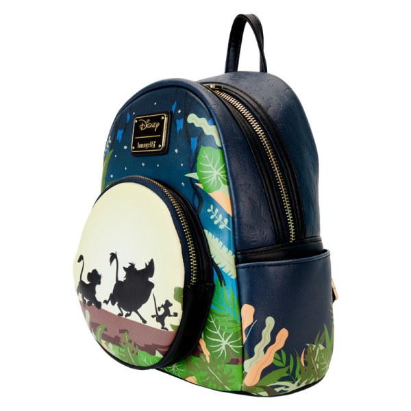 Mini zaino Hakuna Matata Silhouette Il Re Leone 30° Anniversario - DISNEY LOUNGEFLY