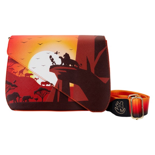 Sac Bandoulière Pride Rock Silhouette Il Re Leone 30° Anniversario - DISNEY LOUNGEFLY