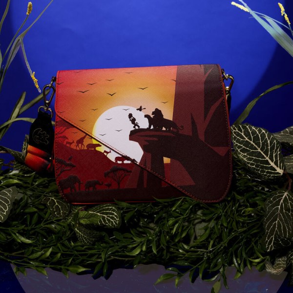Sac Bandoulière Pride Rock Silhouette Il Re Leone 30° Anniversario - DISNEY LOUNGEFLY