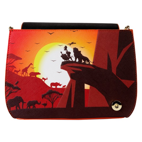 Sac Bandoulière Pride Rock Silhouette Il Re Leone 30° Anniversario - DISNEY LOUNGEFLY