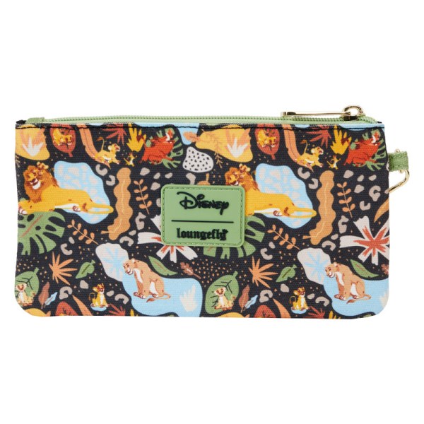 Pochette da polso in tela con stampa su tutta la superficie Il Re Leone 30° anniversario - DISNEY LOUNGEFLY