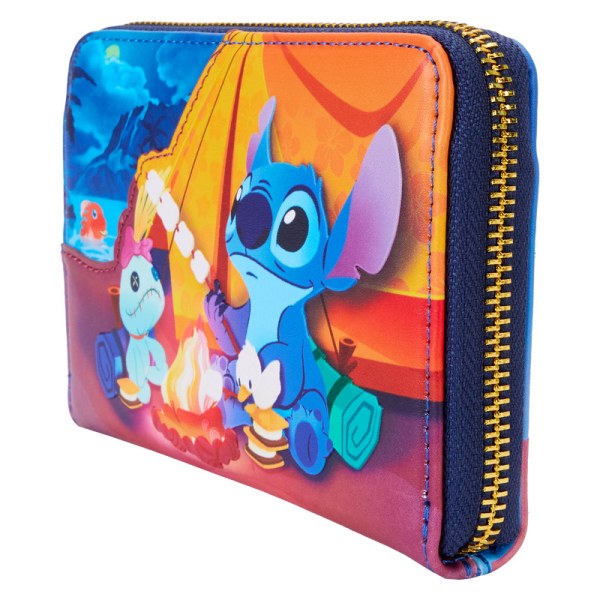 Portafoglio con Zip Stitch Camping Cuties - DISNEY LOUNGEFLY